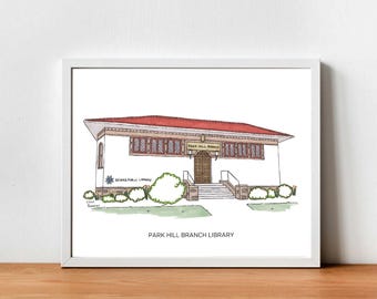Park Hill Branch Library (Denver Public Library) print