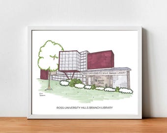 Ross-University Hills Branch Library (Denver Public Library) print