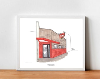 715 Club (Denver) print