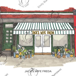 Jack's Wife Freda (NYC) Print - Etsy