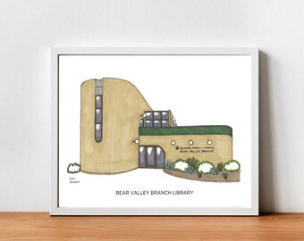 Bear Valley Branch Library (Denver Public Library) print