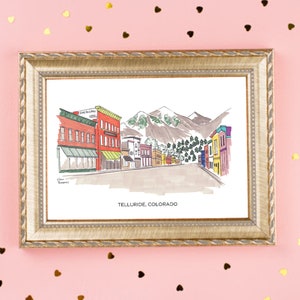 Telluride, Colorado Print - Etsy