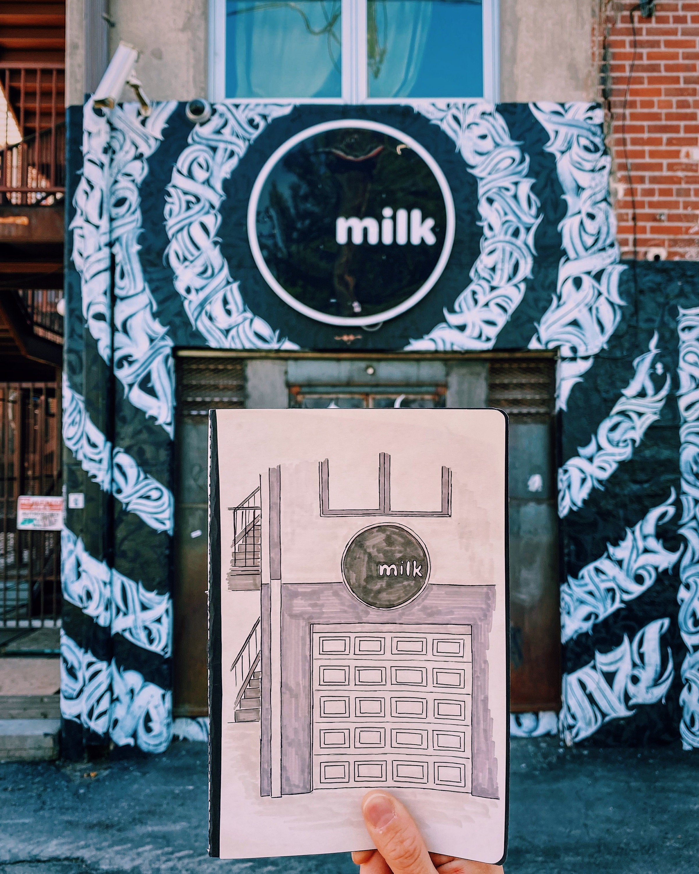 Milk Bar denver Print Etsy