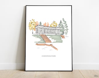 Cheesman Park (Denver) print
