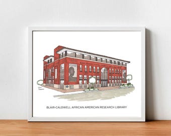 Blair-Caldwell African American Research Library (Denver Public Library) print