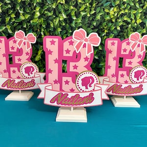 Centro de mesa de barbie outlet