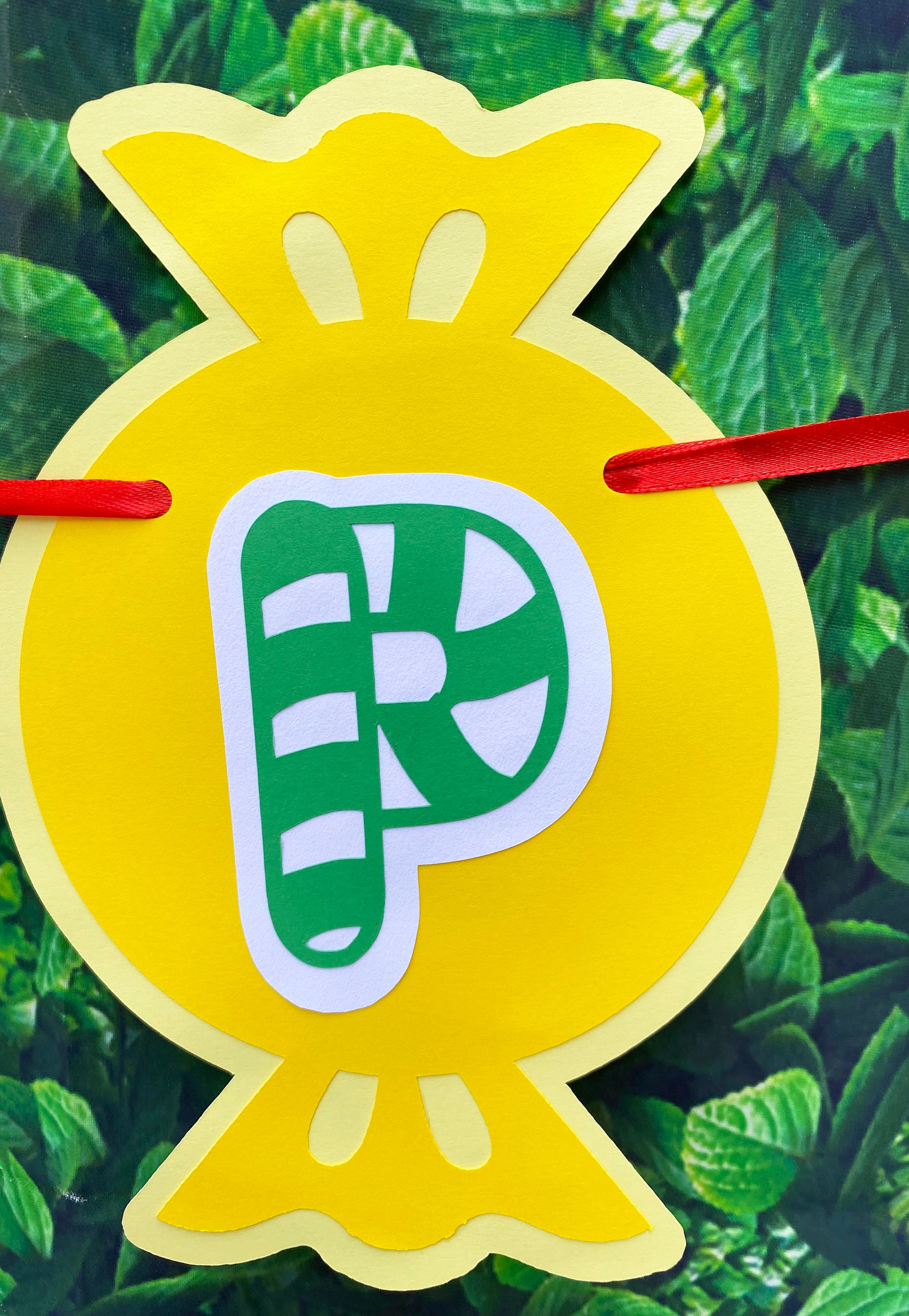 Candy Birthday Party Banner