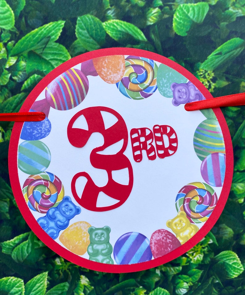 Candy Birthday Party Banner Candyland Birthday Banner Candy - Etsy