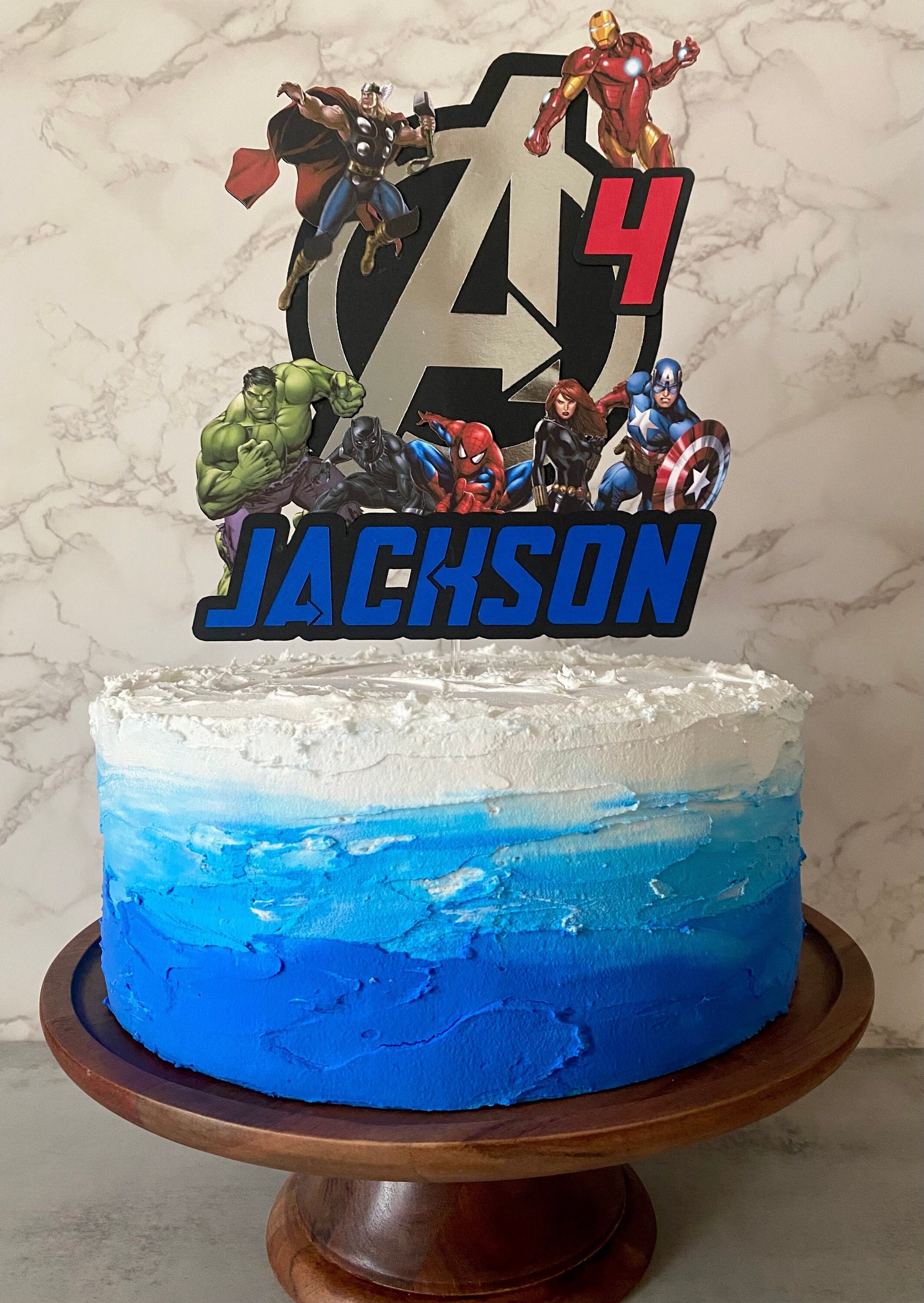 Avenger cake topper - Etsy 日本