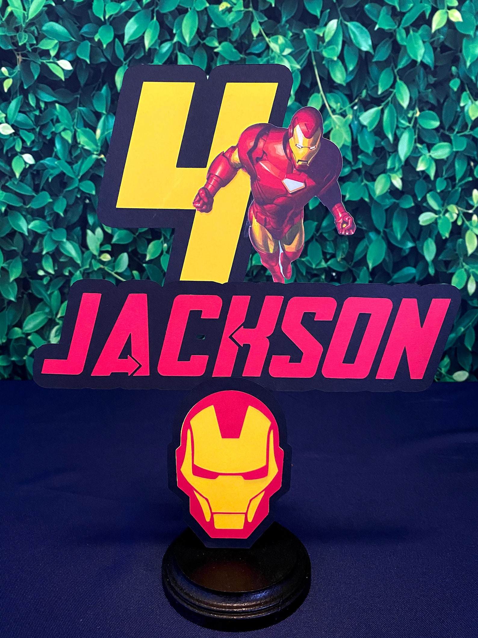 Superhero Centerpiece Hulk Centerpiece Captain America Etsy