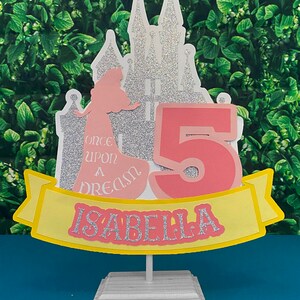 Princess Centerpiece, Snow White Centerpiece, Beauty and The Beast Centerpiece, Sleeping Beauty Centerpiece, Cinderella Centerpiece Sleeping Beauty