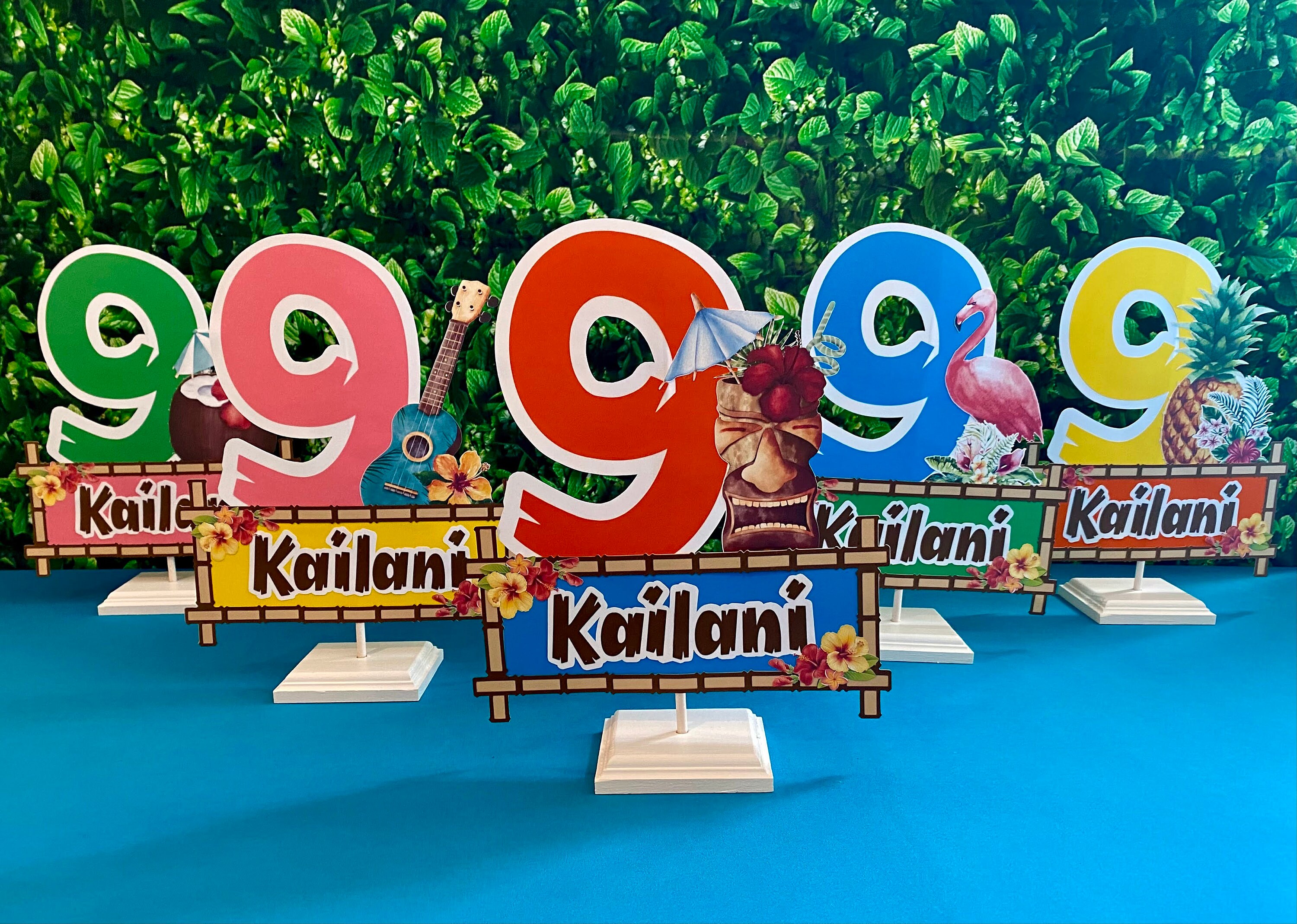 Luau Centerpiece Hawaiian Centerpiece Luau Party Decorations Hawaiian Party Decorations Luau Birthday Party