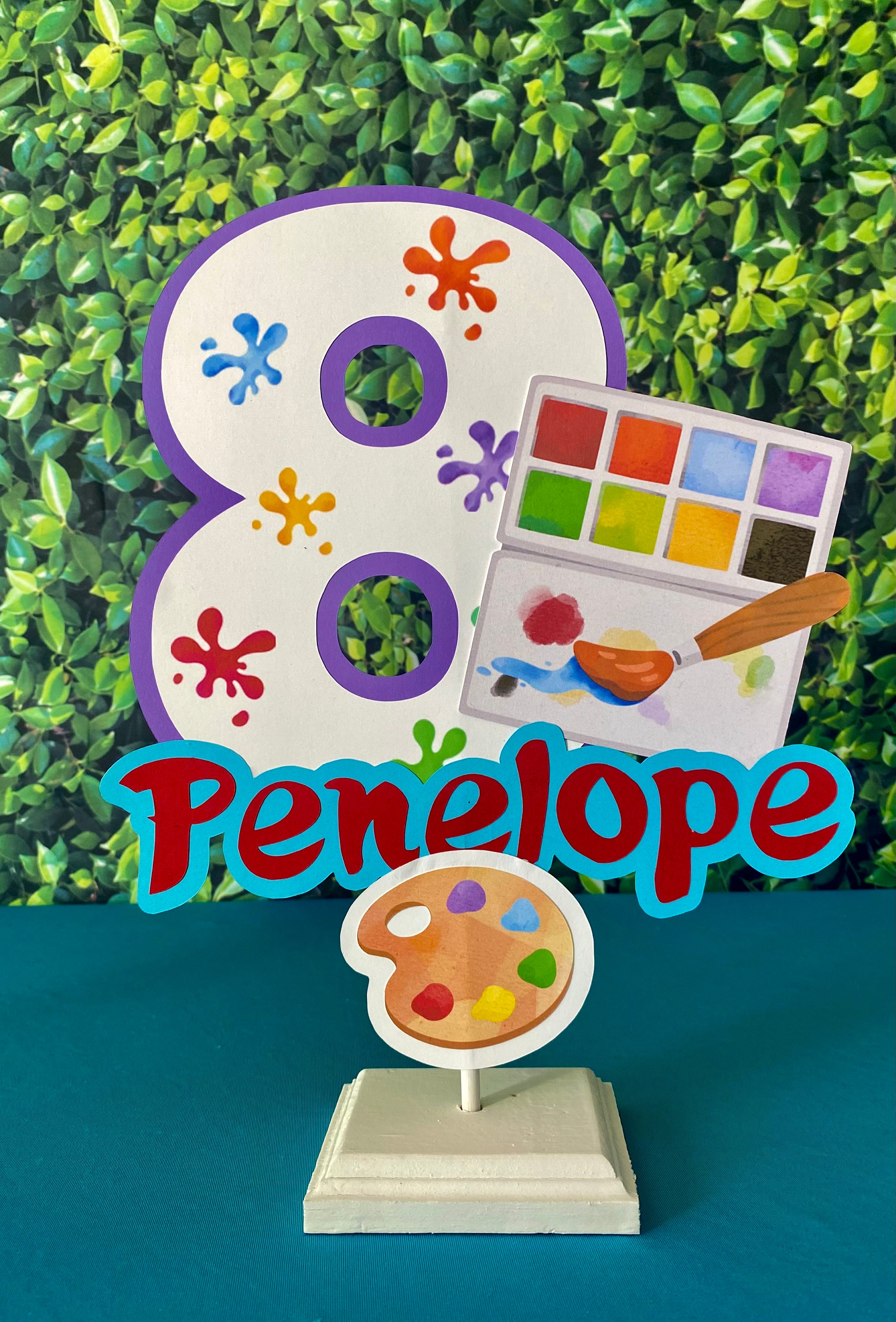 Art Party Centerpiece, Art Party Table Decor, Art Party Art Party Centerpiece, Art Party Table Decor, Art Party