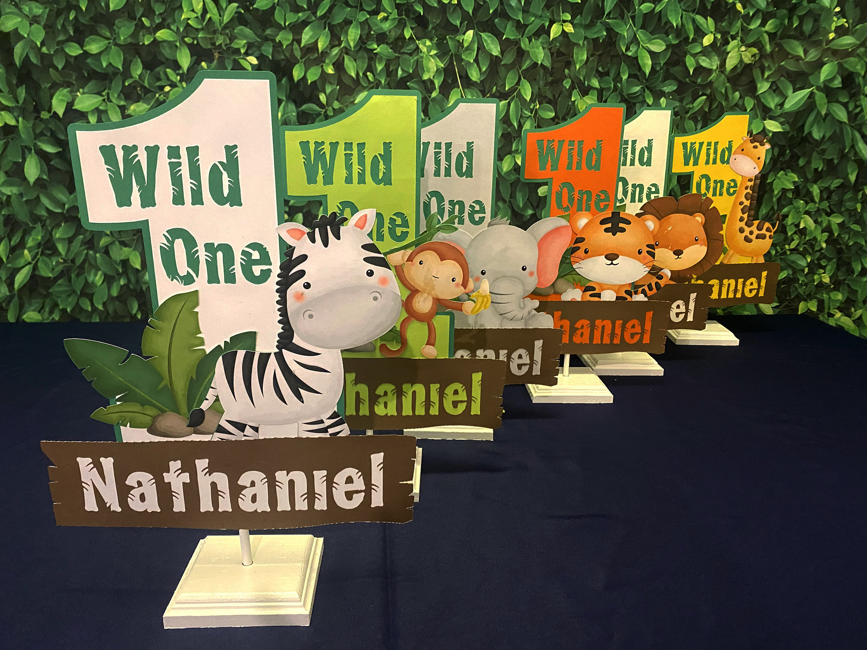 Wild One Centerpiece, Jungle Centerpiece, Safari Centerpiece, First Birthday Centerpiece, Wild One Decorations