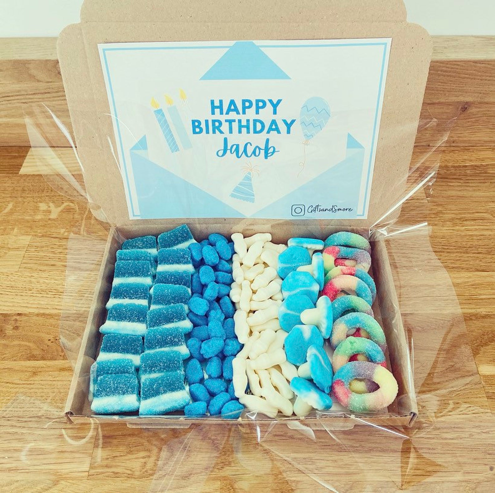 Classic Letterbox Sweets / Birthday sweets box Etsy