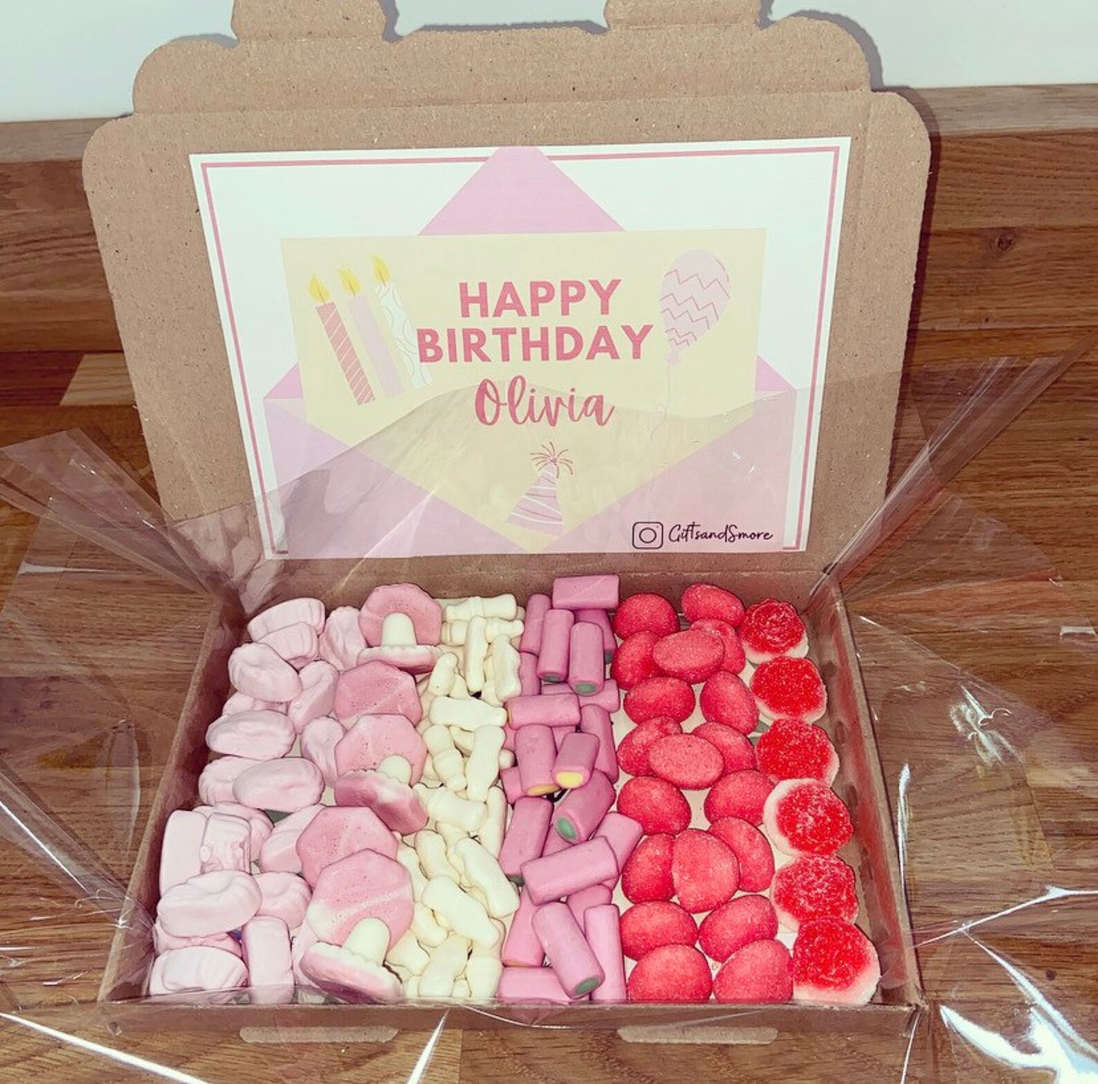 Classic Letterbox Sweets / Birthday sweets box Etsy