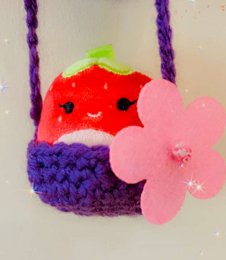 Handmade Mini Soft Toy Hanging Storage Squishville Etsy UK