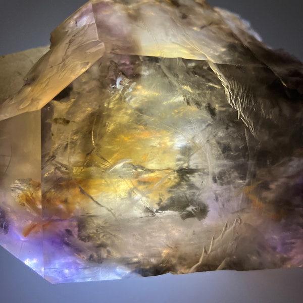 Smokey Amethyst | Hallelujah junction | Quartz elestial