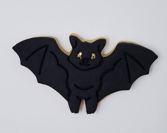Halloween Bat Scary Cookie Fondant Embosser Cutter