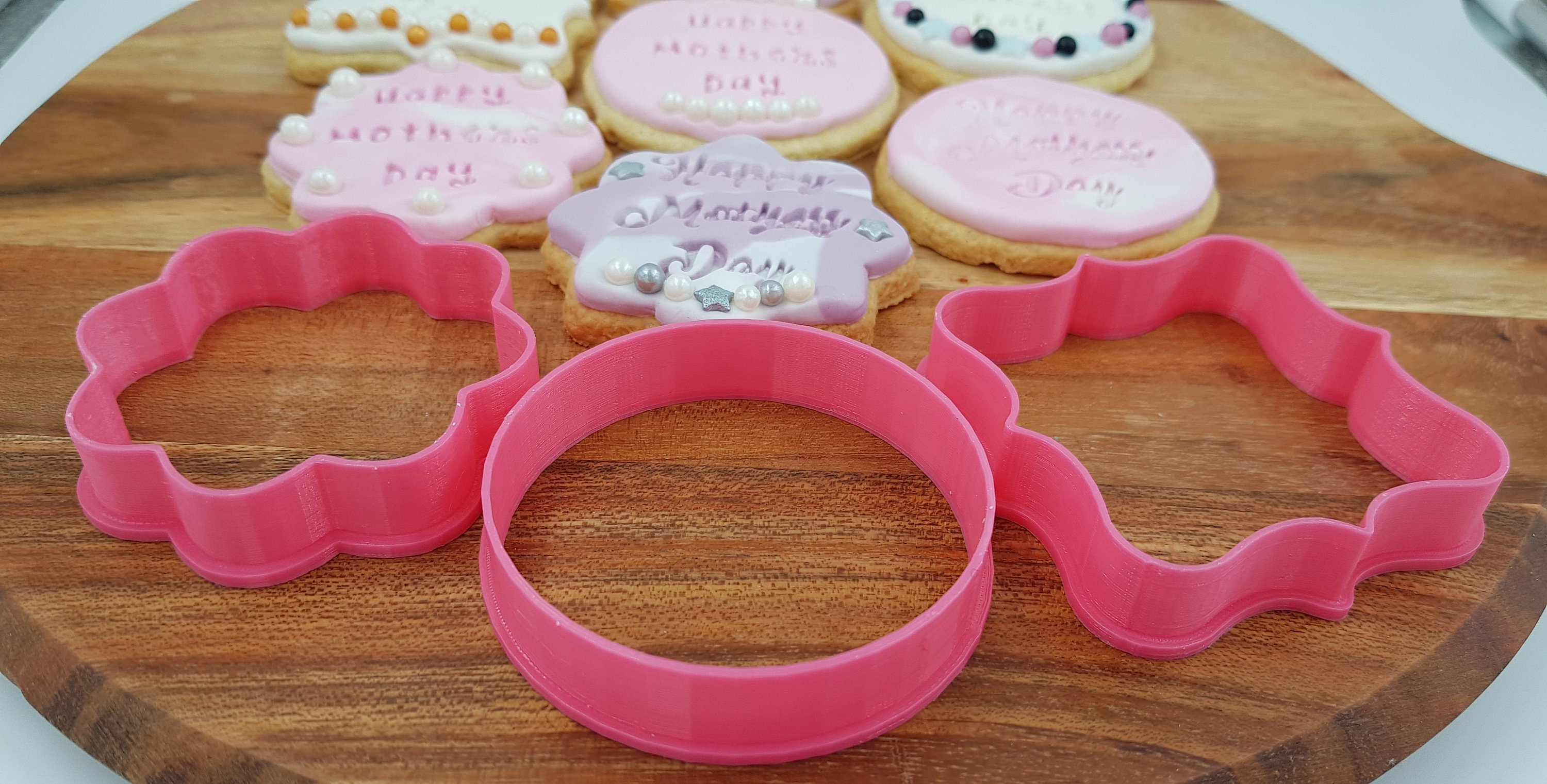 Mothers Day Cookie / Fondant Cutter Set Etsy