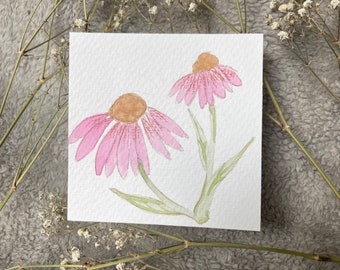 pink coneflowers mini ORIGINAL