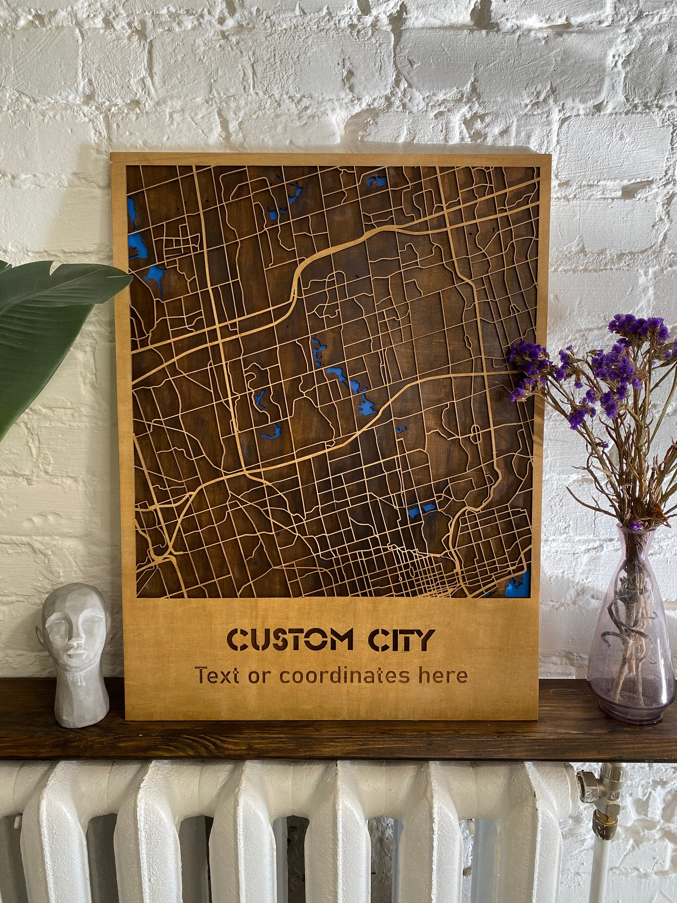 City Map Wall Art Wood Wall Map - Il Fullxfull.5643364289 Lwsg