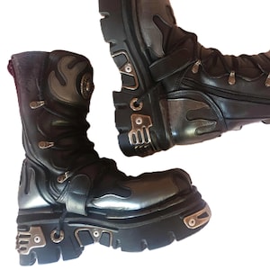 靴 90s vintage NEW ROCK Vintage new rock shoes - Etsy 日本