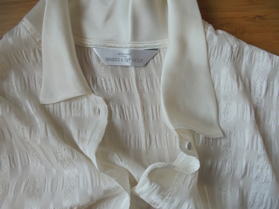 Silky Pyjamas Vintage Cream 80s Summer Nights Del… - image 7