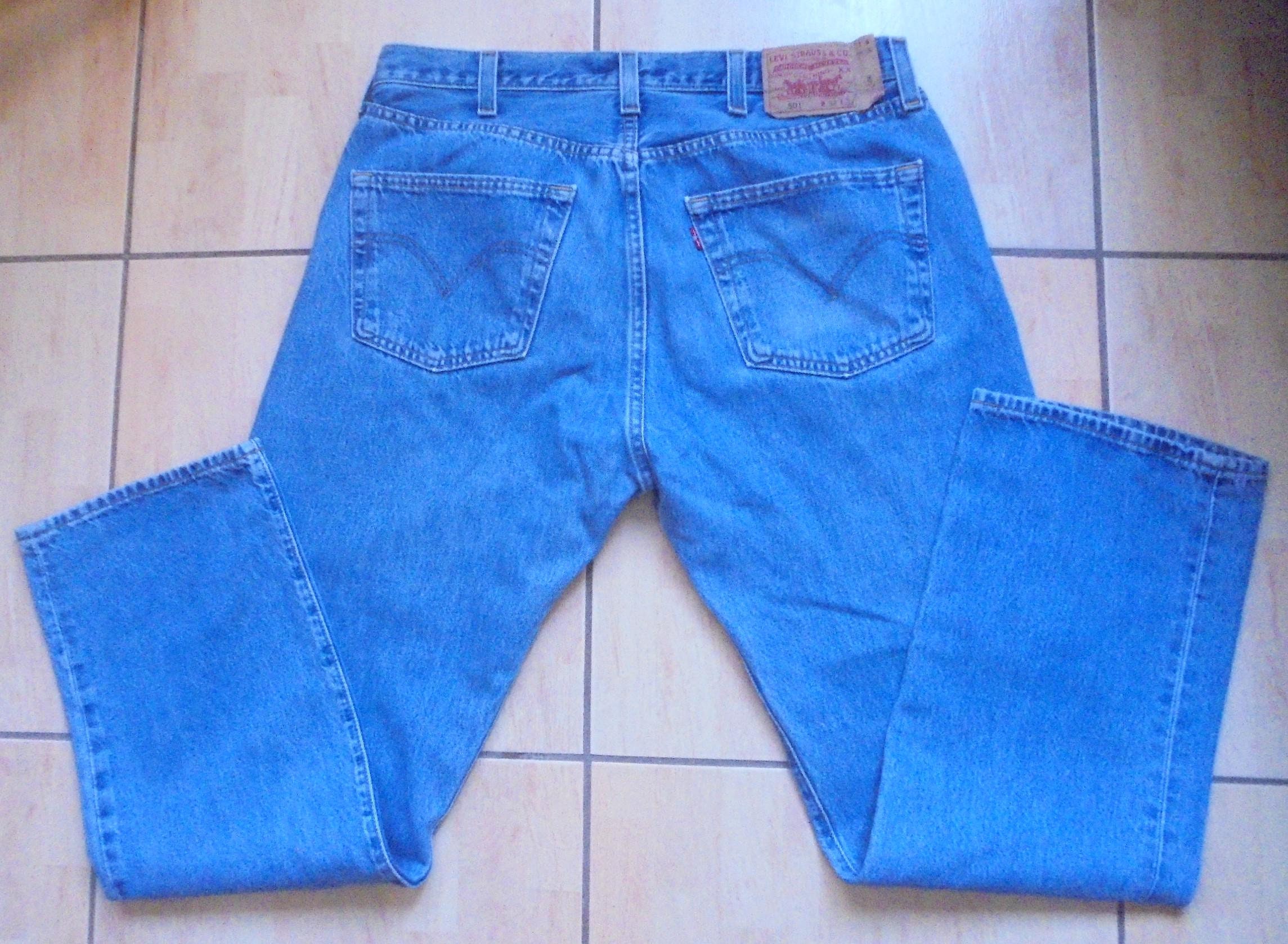 Vintage 90s Levi's 501 Jeans, Straight Leg, W38 L32 - Etsy