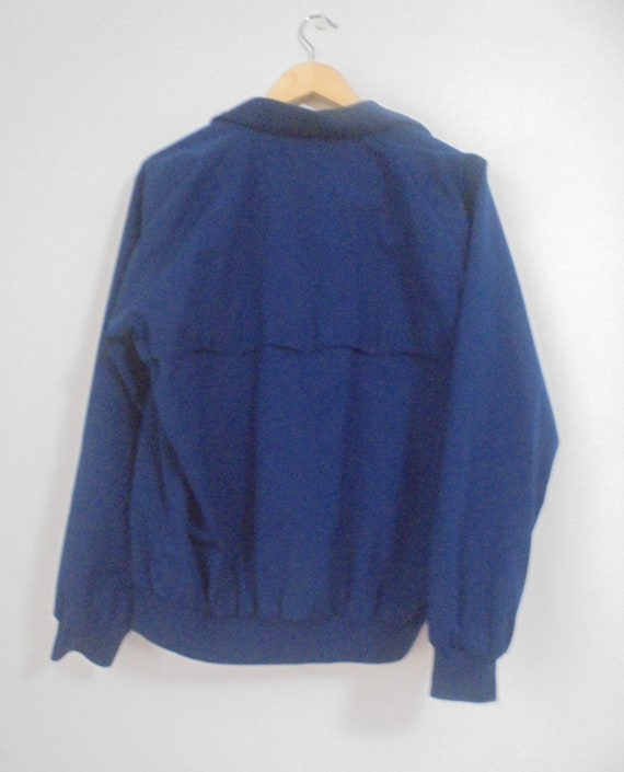 Izod Lacoste Harrington Style Bomber Jacket Blue … - image 7