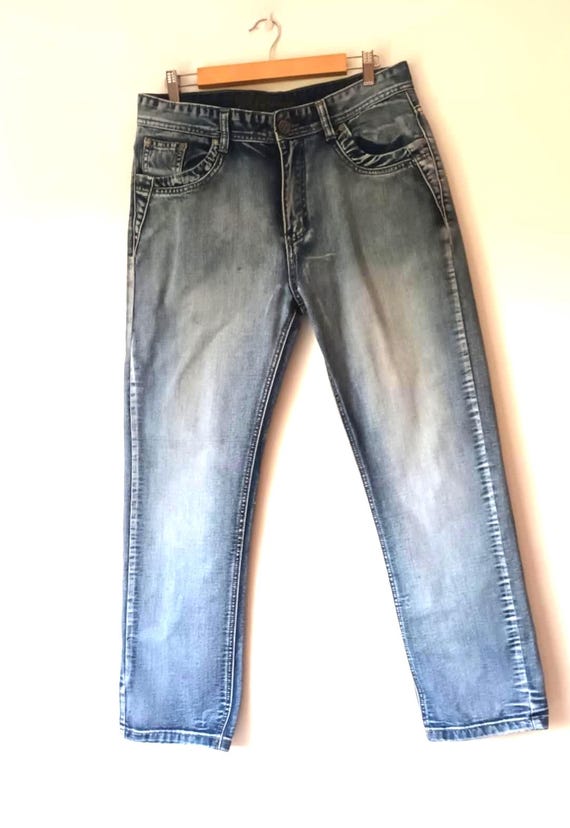 パンツ grunge Dolce&Gabbana fade denim y2k grunge Dolce&Gabban fade denim pants y2k - メルカリ