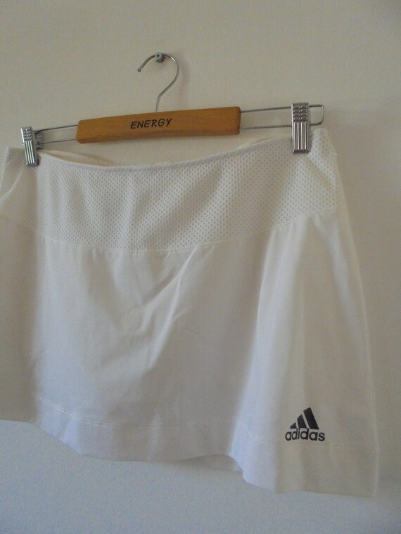 Preppy Retro Adidas Tennis Skirt / 90s Gym Sport … - image 3