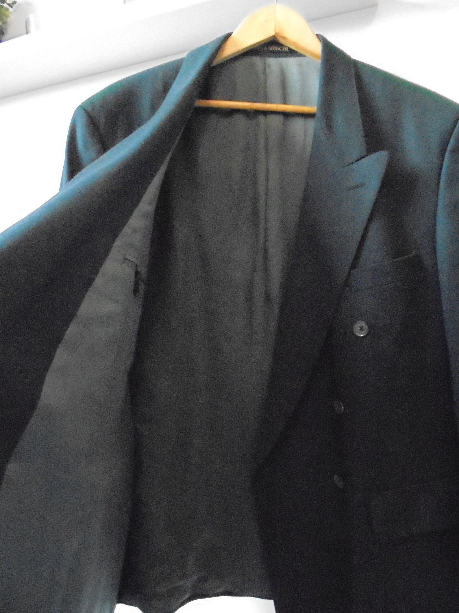 Mens Vintage St Michael Wool /Cashmere Jacket Blazer 46in | Etsy