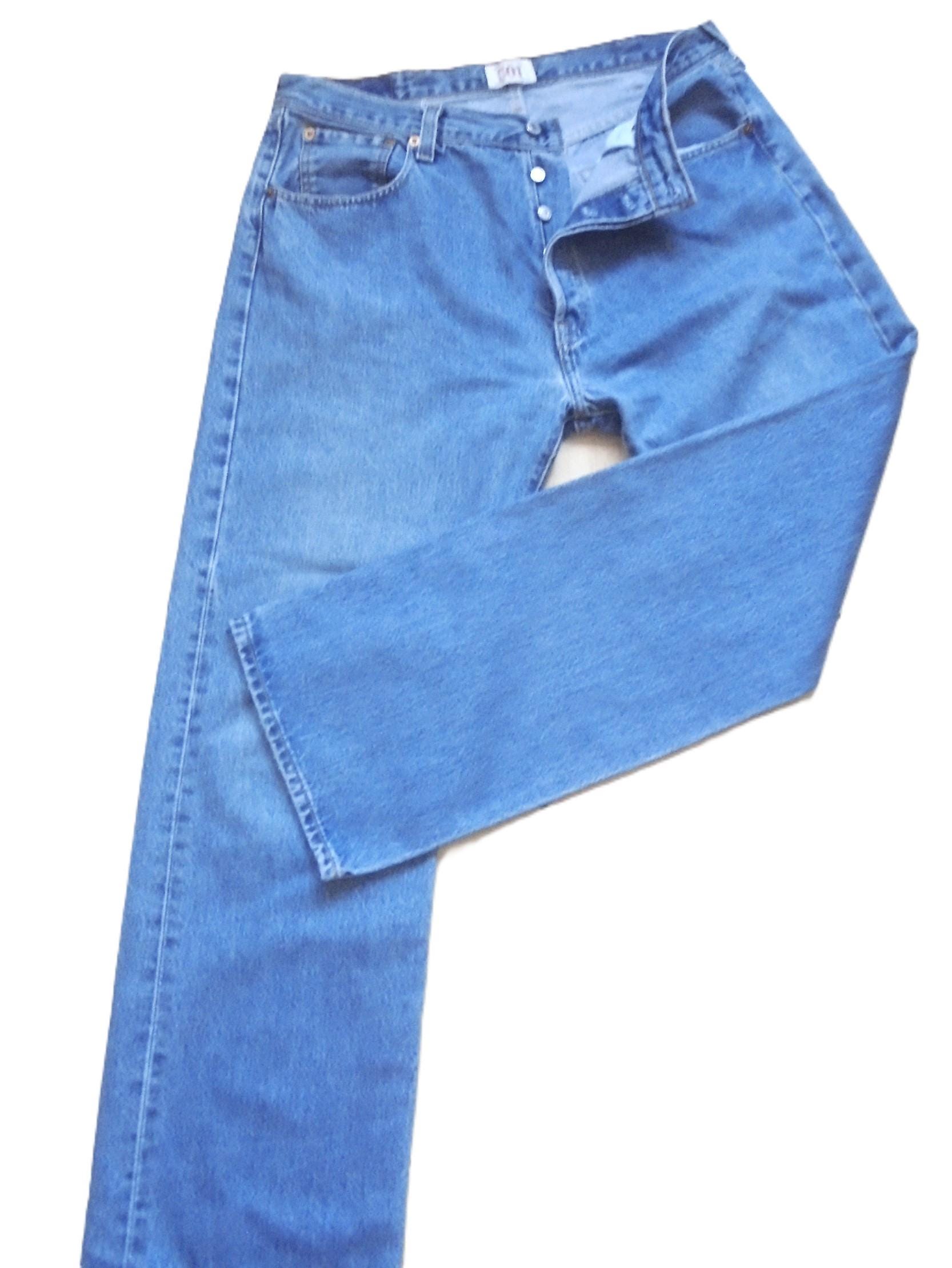 Vintage 90s Levi's 501 Jeans, Straight Leg, W38 L32 - Etsy