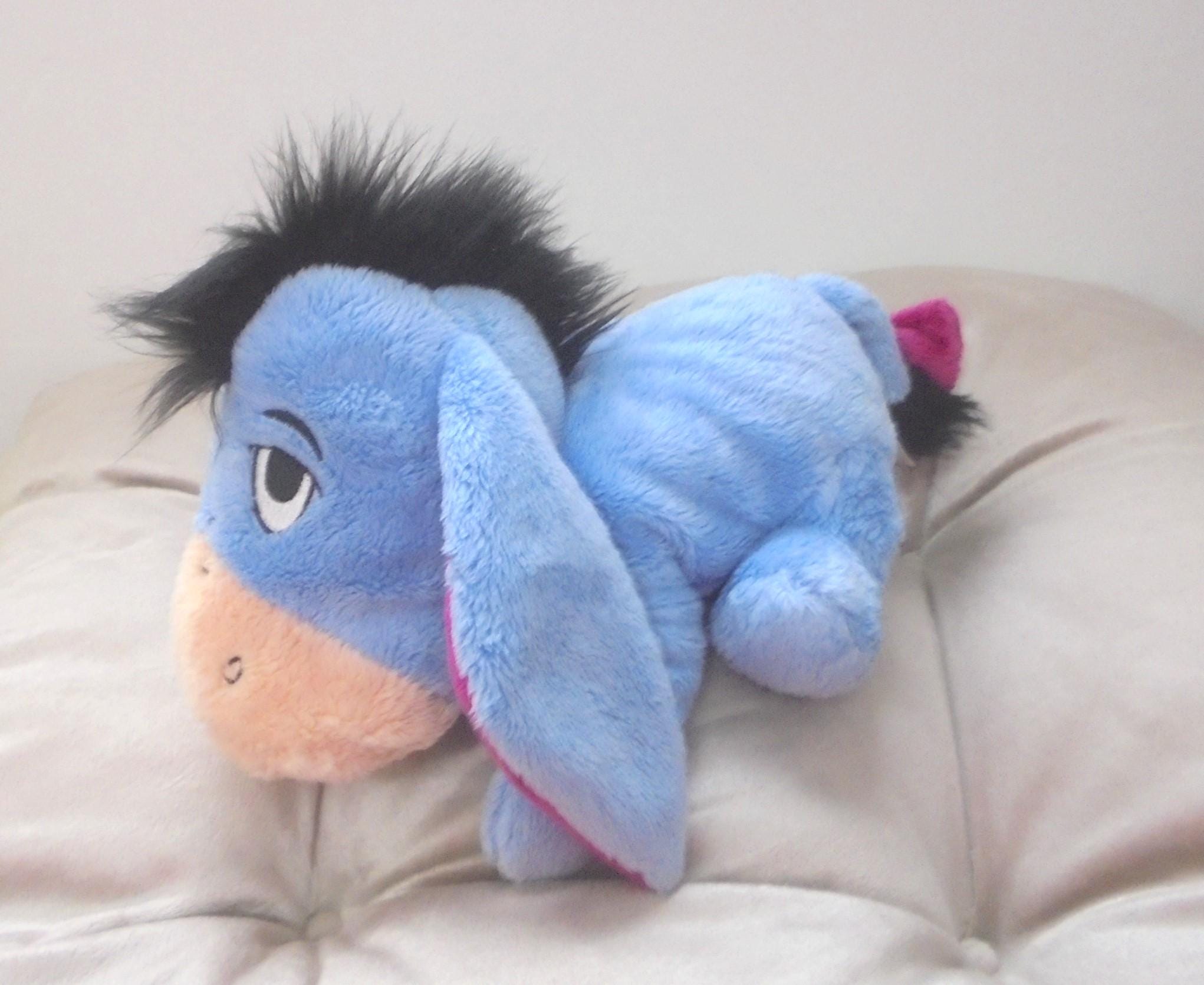 Peluche âne Bourriquet Vintage Rétro - Jouet Ancien Ou Doudou De Collection - Occasion