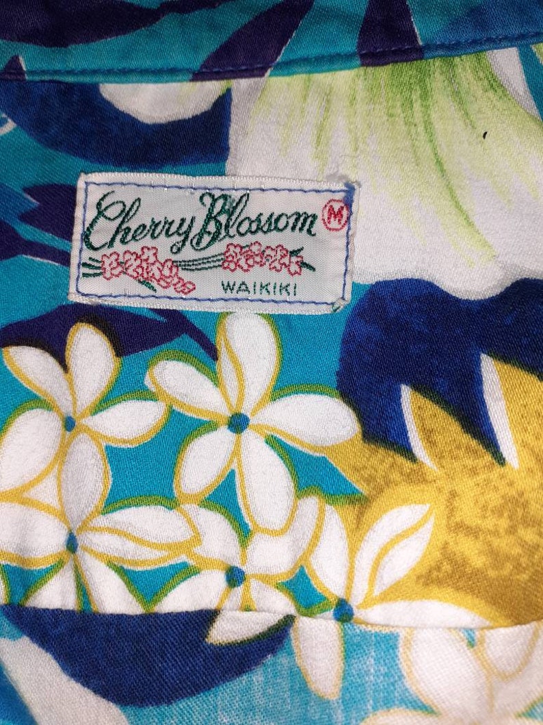1950s mens Hawaiian shirt