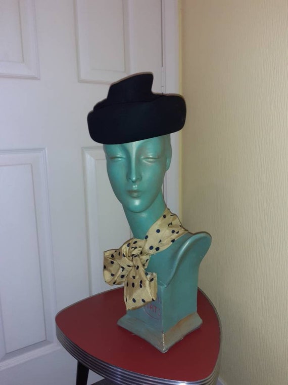 1940s felt hat