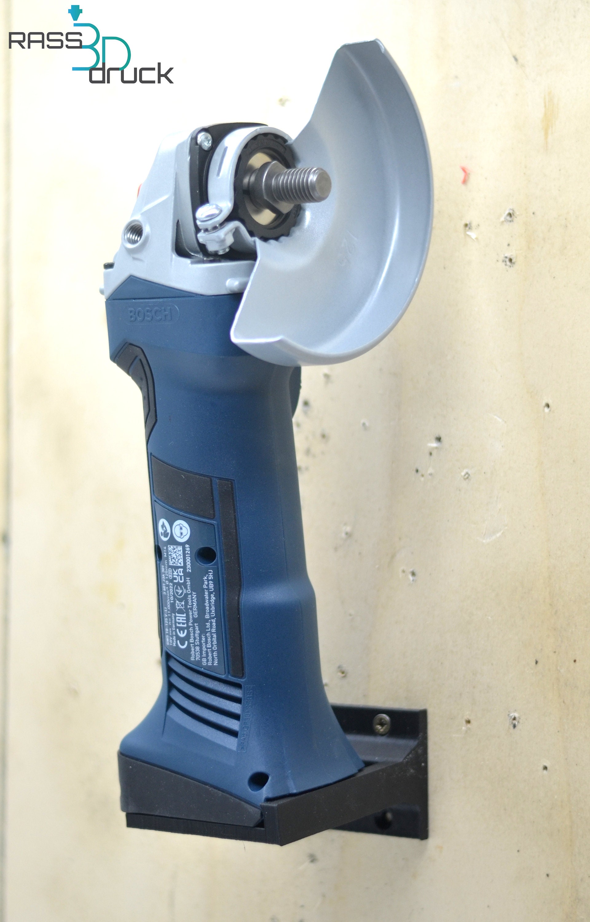 Bosch Professional - Calage pour rangement des outils GWS 18 V-LI  Professional 18V Bosch
