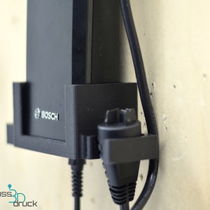 Wall holder for Bosch eBike e-bike charger 2A 4A 6A holder battery Smart System BPC3400 image 4