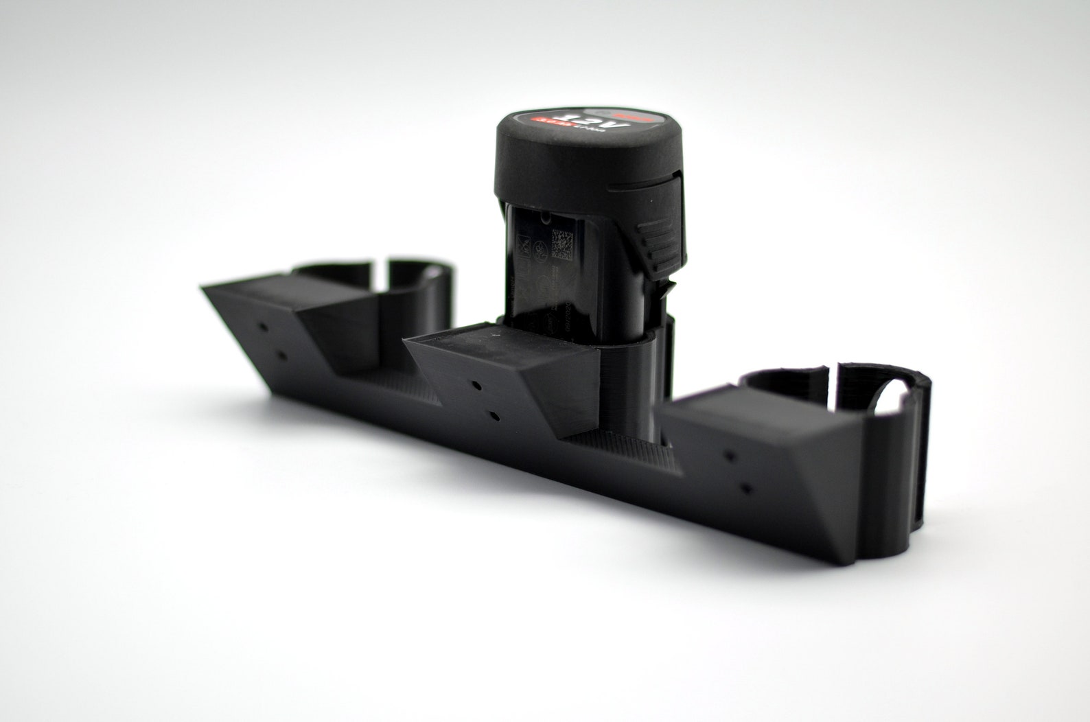 3D Printed Mount For Bosch 10.8V/12V Battery - Keeps Your Spare Handy