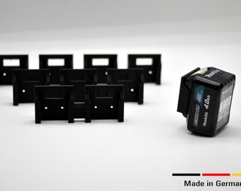 Makita Akkuhalter Wandhalterung Halter Halterung 1 Fach Batterie 18V 14,4V Bl18 Makita Akkuhalter Wandhalterung Halter Halterung 1 Fach Batterie 18V 14,4V Bl18