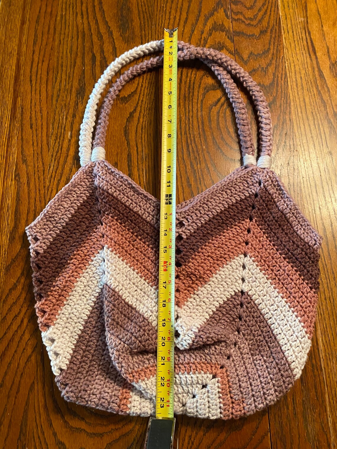 Crochet tulip bag crochet bag crochet purse crochet tote Etsy