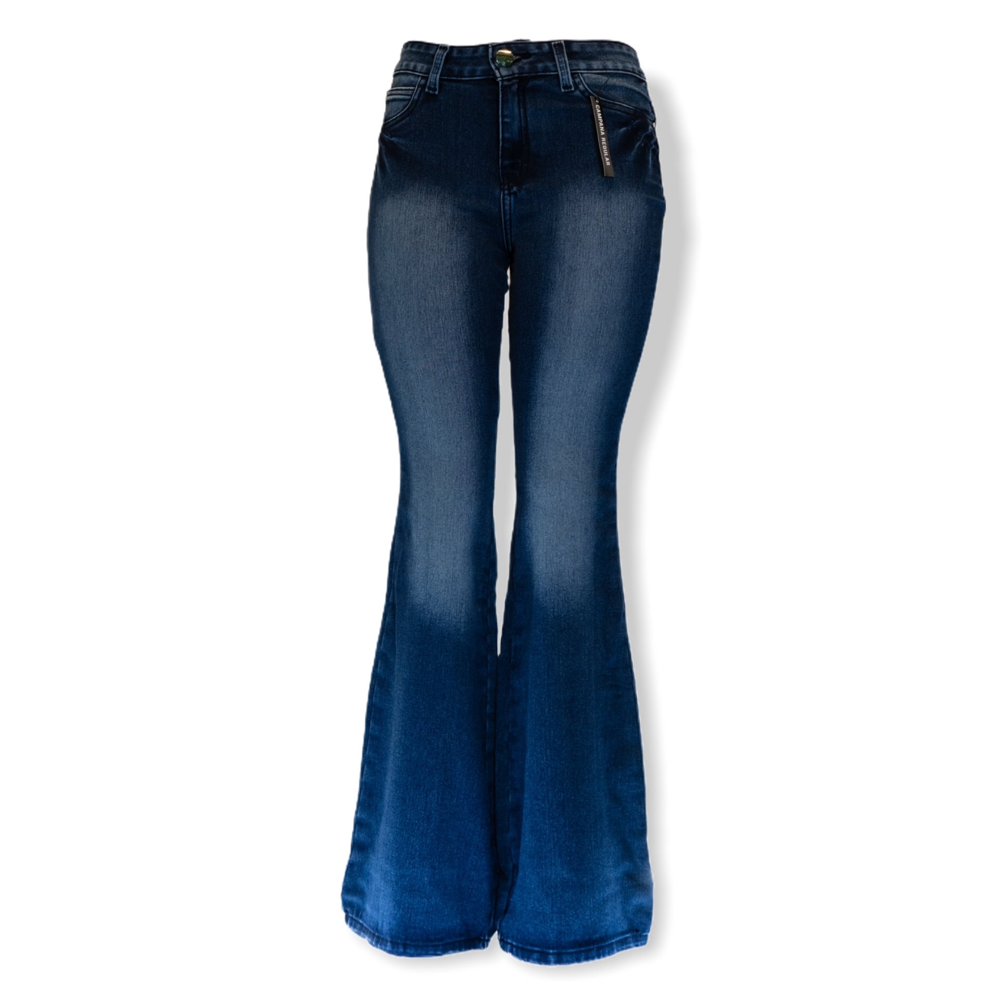 Flared Hose Damen gewaschen Jeans Pantalon Acampanado Bootcut Etsy