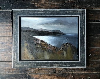 Commissioned Oil Painting On Canvas, Personalized Birthday Day Gift for Her, Handmade Landscape from Photo, Art Commission Decor for Home