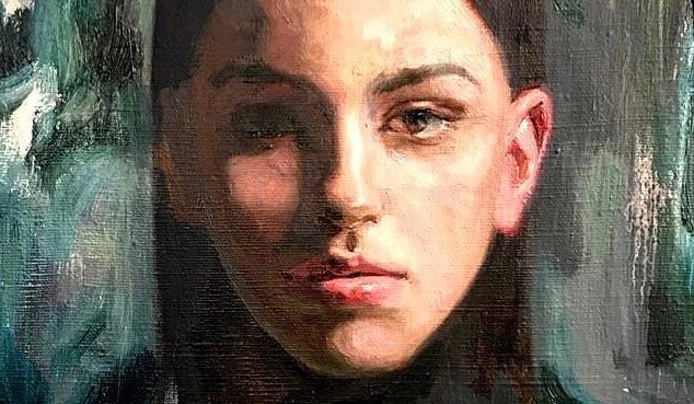 Personalized Woman Oil Painting From Photo, Custom Female Portrait on ...