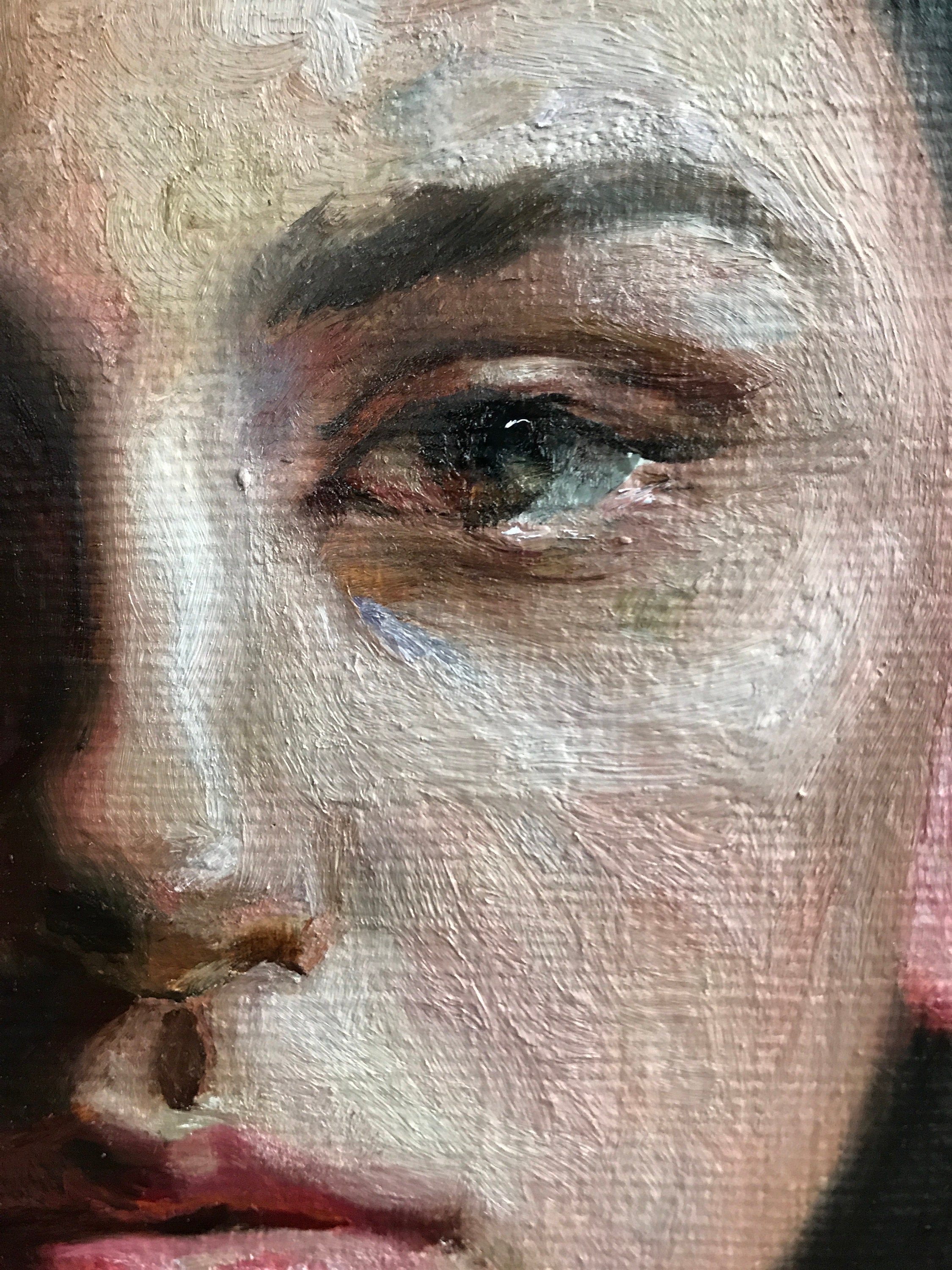 Personalized Woman Oil Painting From Photo, Custom Female Portrait on ...