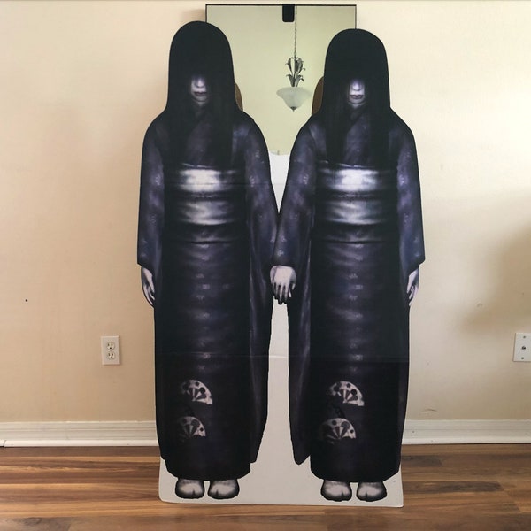 Fatal Frame Twins 5Ft Tall LifeSize Cardboard Cutout Standee {{Gift - For Him - Birthday - Father's Day - For Her - Gaming - Summer}}