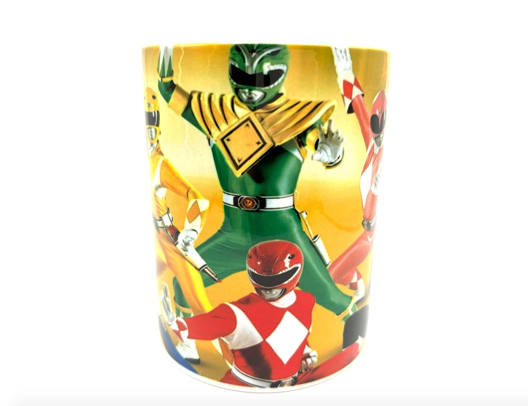 Power Rangers 15 Oz Mug (MMPR) (birthday - Gift - Coffee Mug ...