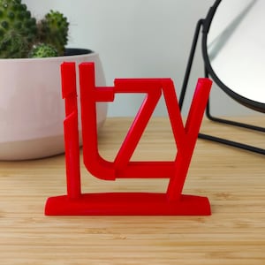 Logo decorativo Itzy KPOP: arte da parete K-pop, poster, adesivo per fan, decorazione della stanza