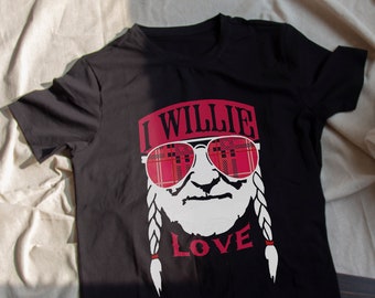 Download I Willie Love The Usa Flag Svg Willie Nelson Cut File 4th Of Etsy